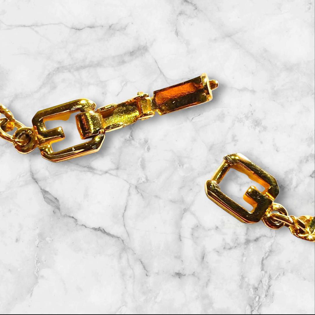 GIVENCHY ジバンシィ 喜平ブレスレット 4mm ゴールド 1-4