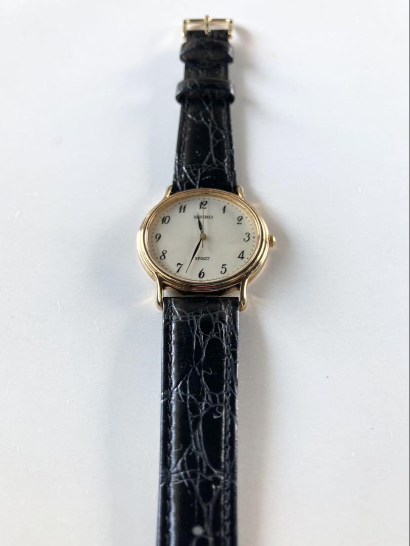 【未使用品　電池切れ】SEIKO SPIRIT 5E21-0010
