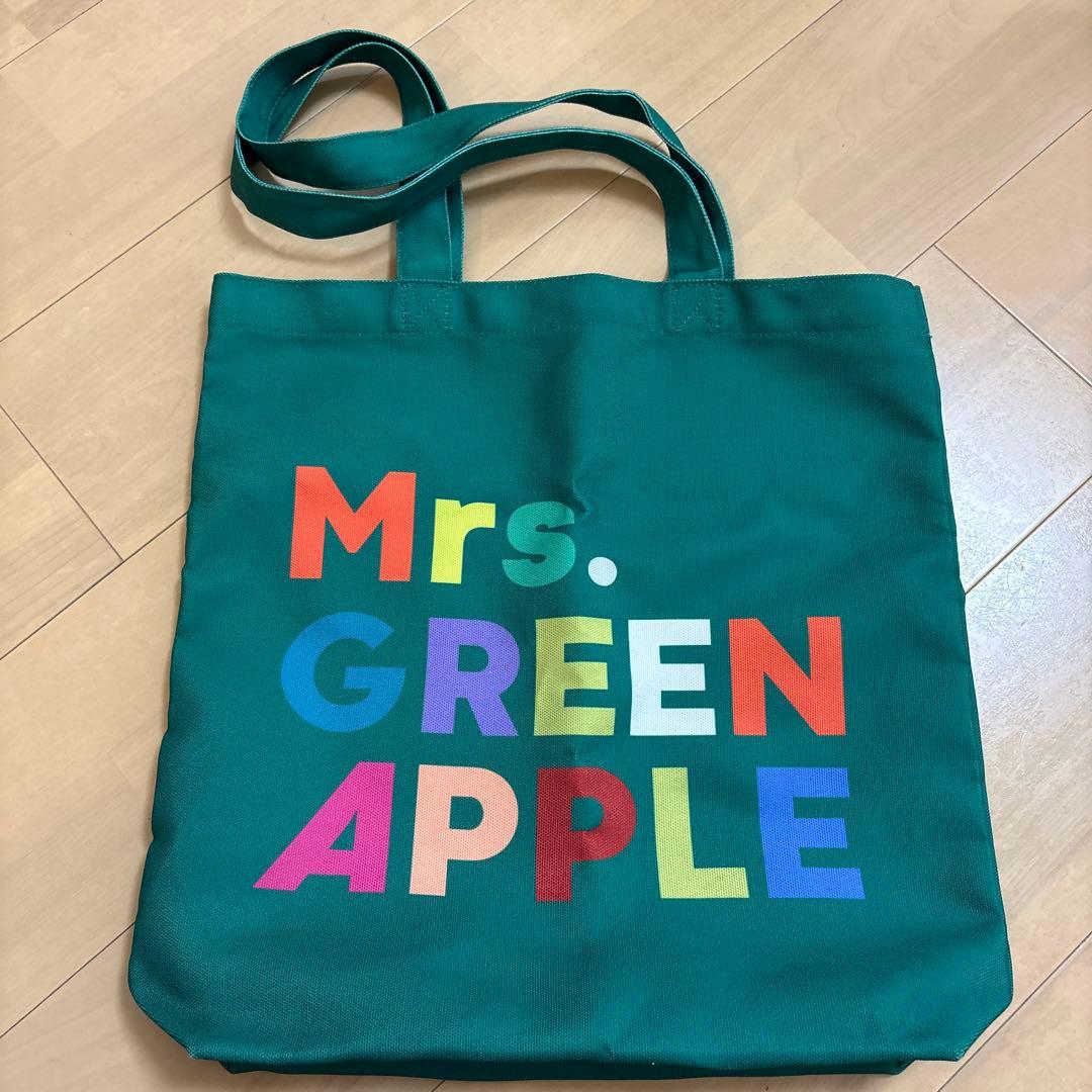 Mrs. GREEN APPLE トートバッグ