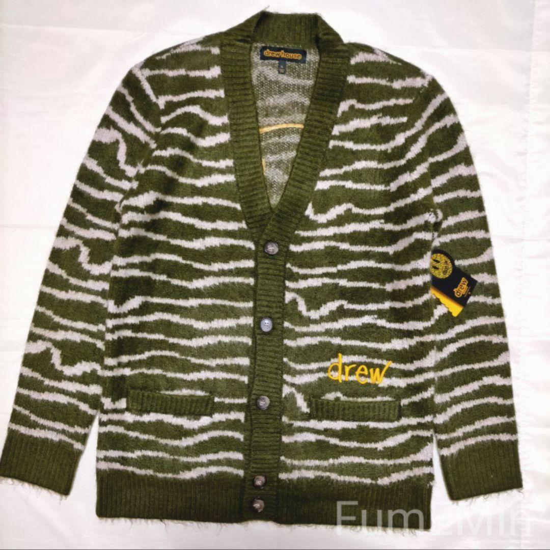 新品！ドリューハウス drew house スケッチマスコットロゴ カーディガン