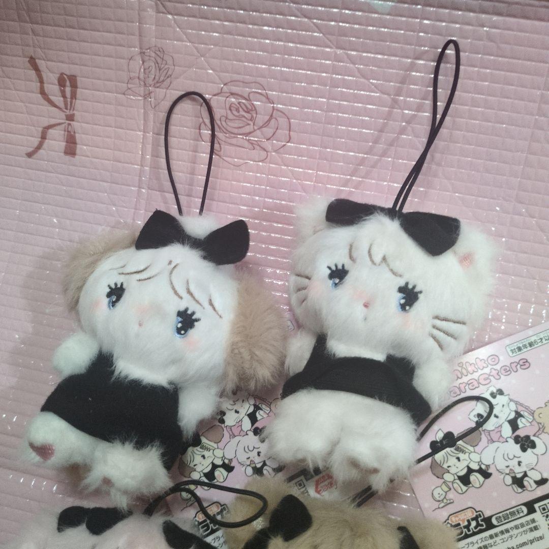 mikko characters BLACK RIBBON マスコット　全4種 mikko characters BLACK RIBBON マスコット 4種 - メルカリ