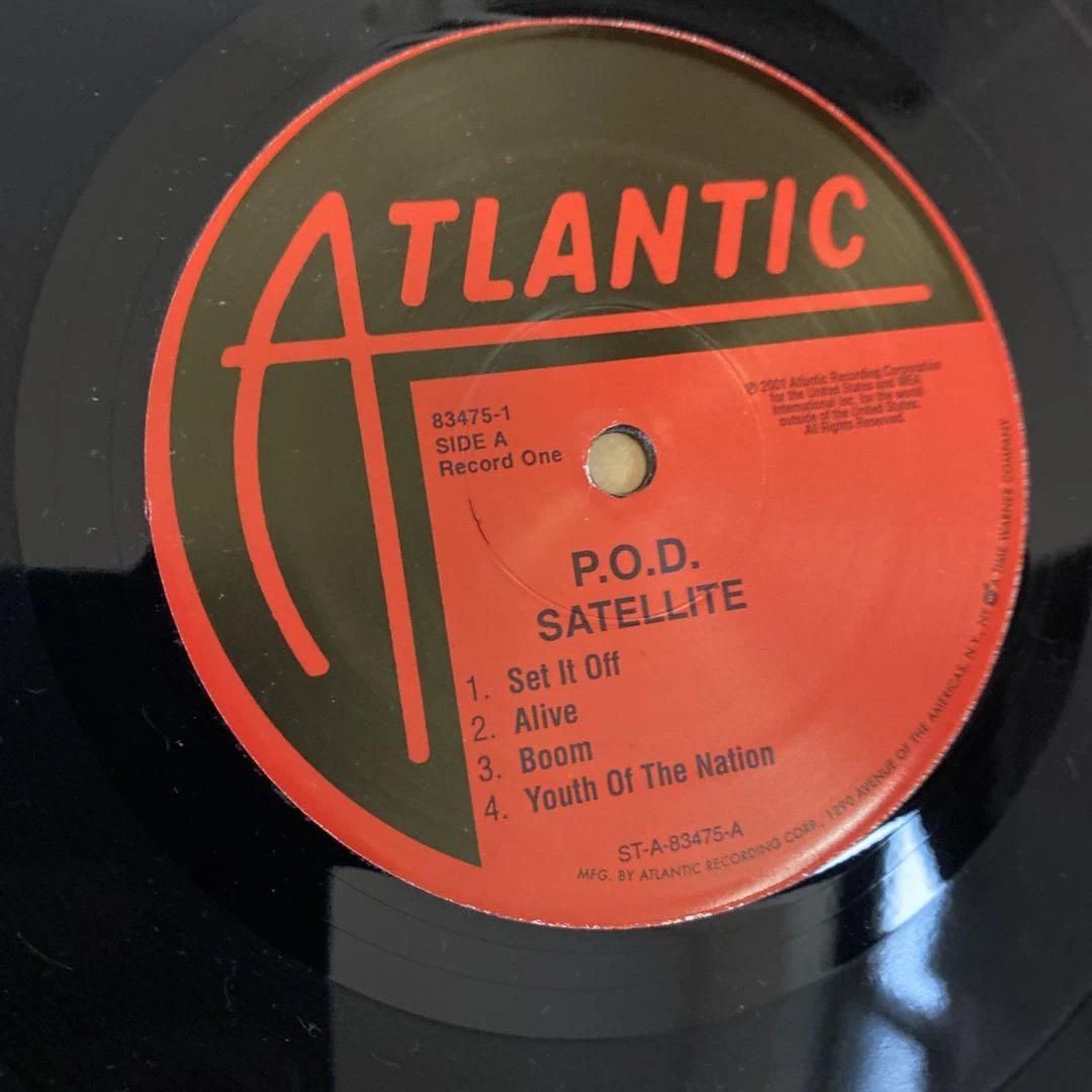 2001 希少なP.O.D. Satellite LPレコード　名曲Alive