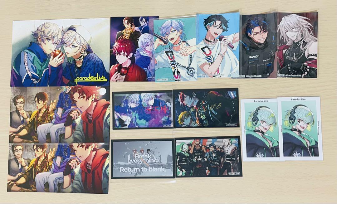 Paradox Live 紙類 まとめ売り パラライ Gプリ アニメイト特典
