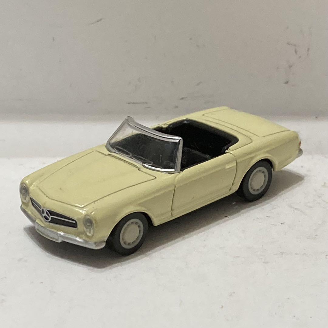 ミニカー】メルセデスベンツ 230SL (約1/72実寸) ダイキャスト製