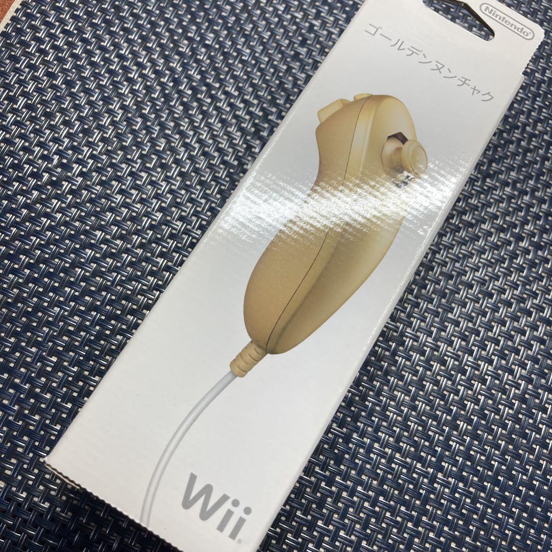 【動作確認済】Wii WiiU ヌンチャク ゴールデン 金色 クラブニンテンドー 6,783円