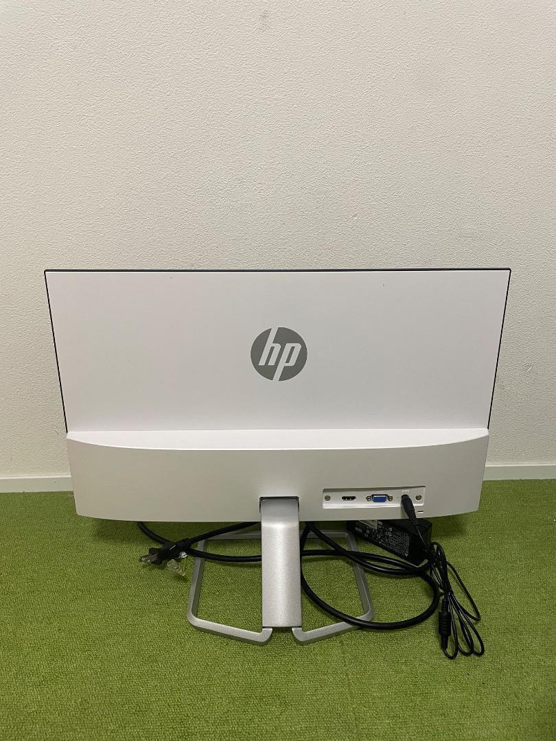 HP 22FW モニター 2021年製 ディスプレイ ホワイト - メルカリ