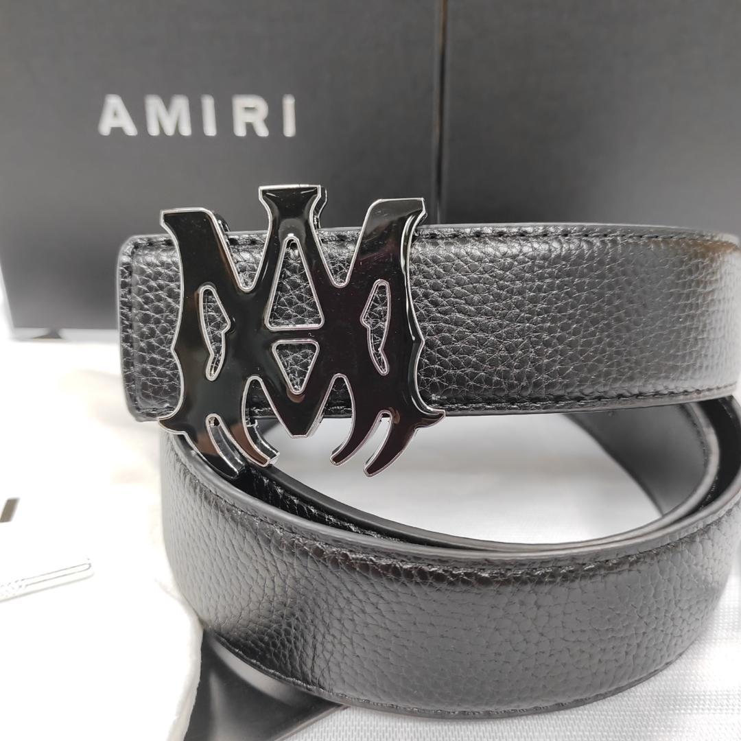 新品 AMIRIモチーフベルト シルバー - メルカリ