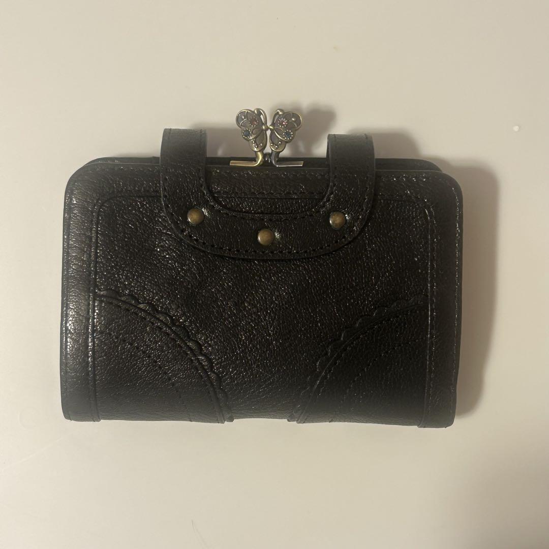 ANNA SUI アナスイ レザー二つ折り財布