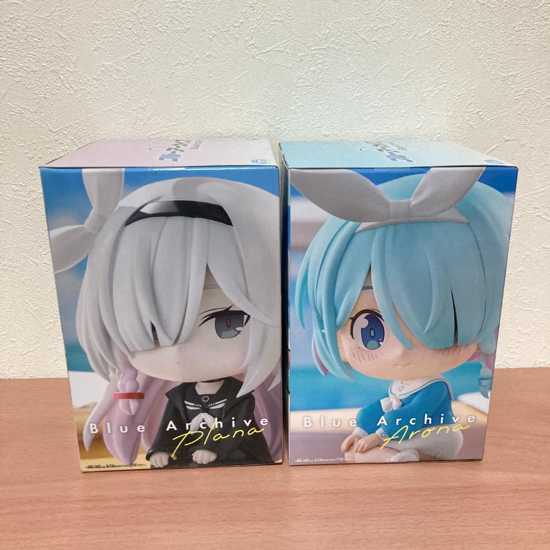 ブルーアーカイブ おすわりフィギュア アロナ & プラナ セット
