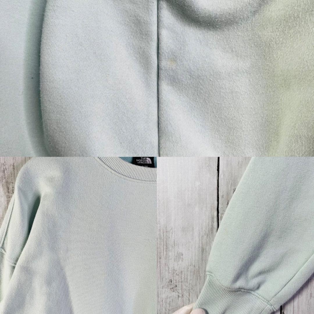 ザノースフェイス スウェット トレーナー ペットボトルプリントロゴ S