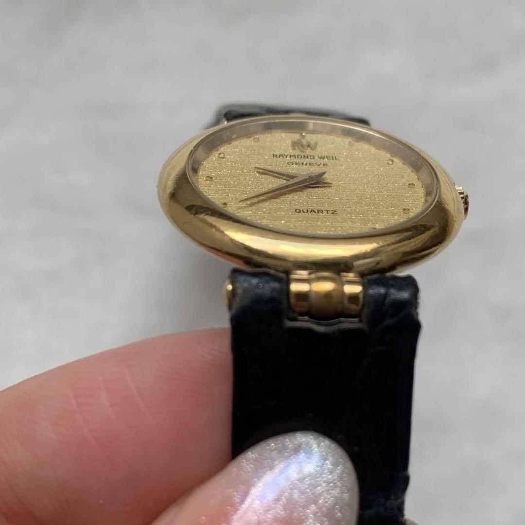【稼働品】レイモンドウィル■18K ゴールド　レディースウォッチ73 稼働品】レイモンドウィル□18K ゴールド レディースウォッチ73