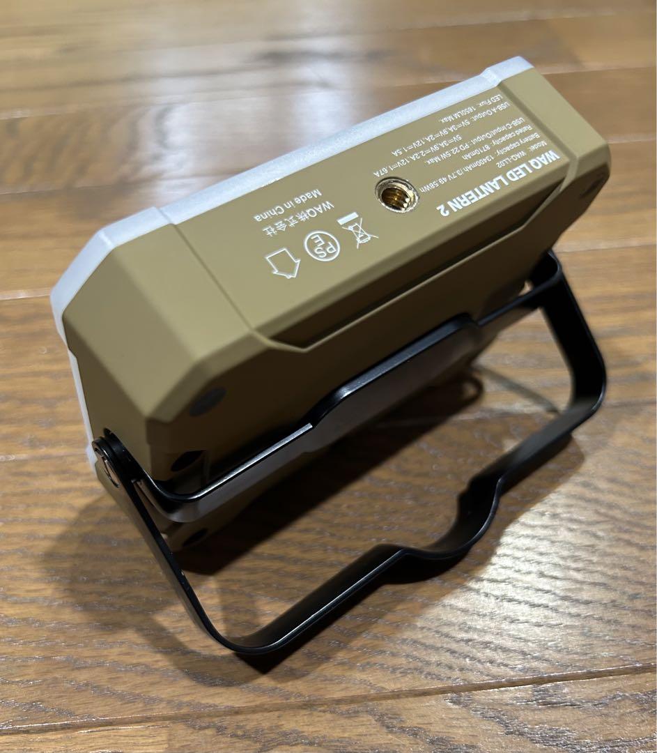 WAQ LED LANTERN2 ランタン2 タンカラー