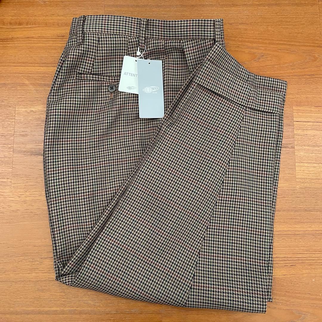 新品未使用　BEAMS BOY/ワンプリーツ テーパード