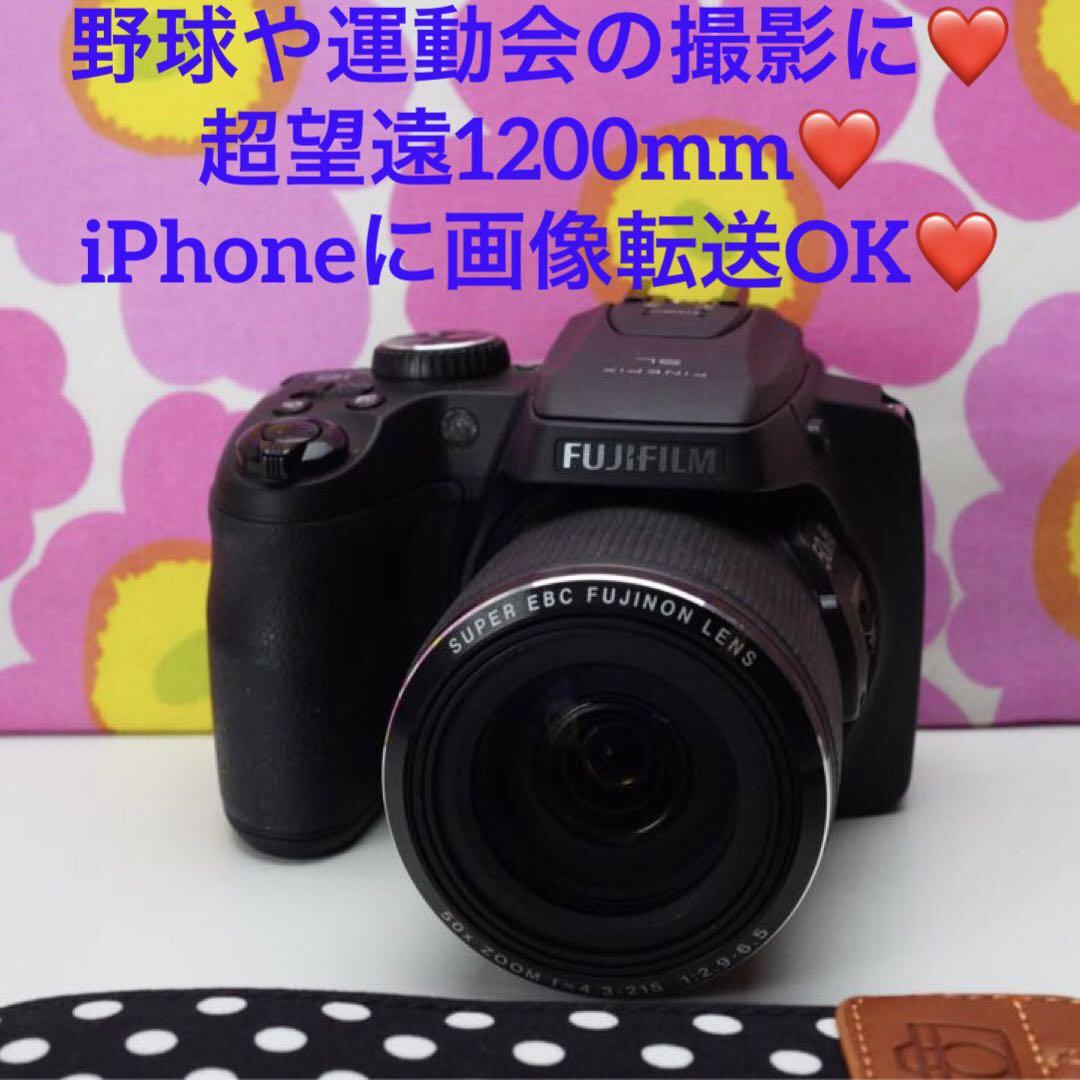 野球や運動会の撮影に❤️超望遠1200mm❤️iPhoneに画像転送フジSL1000