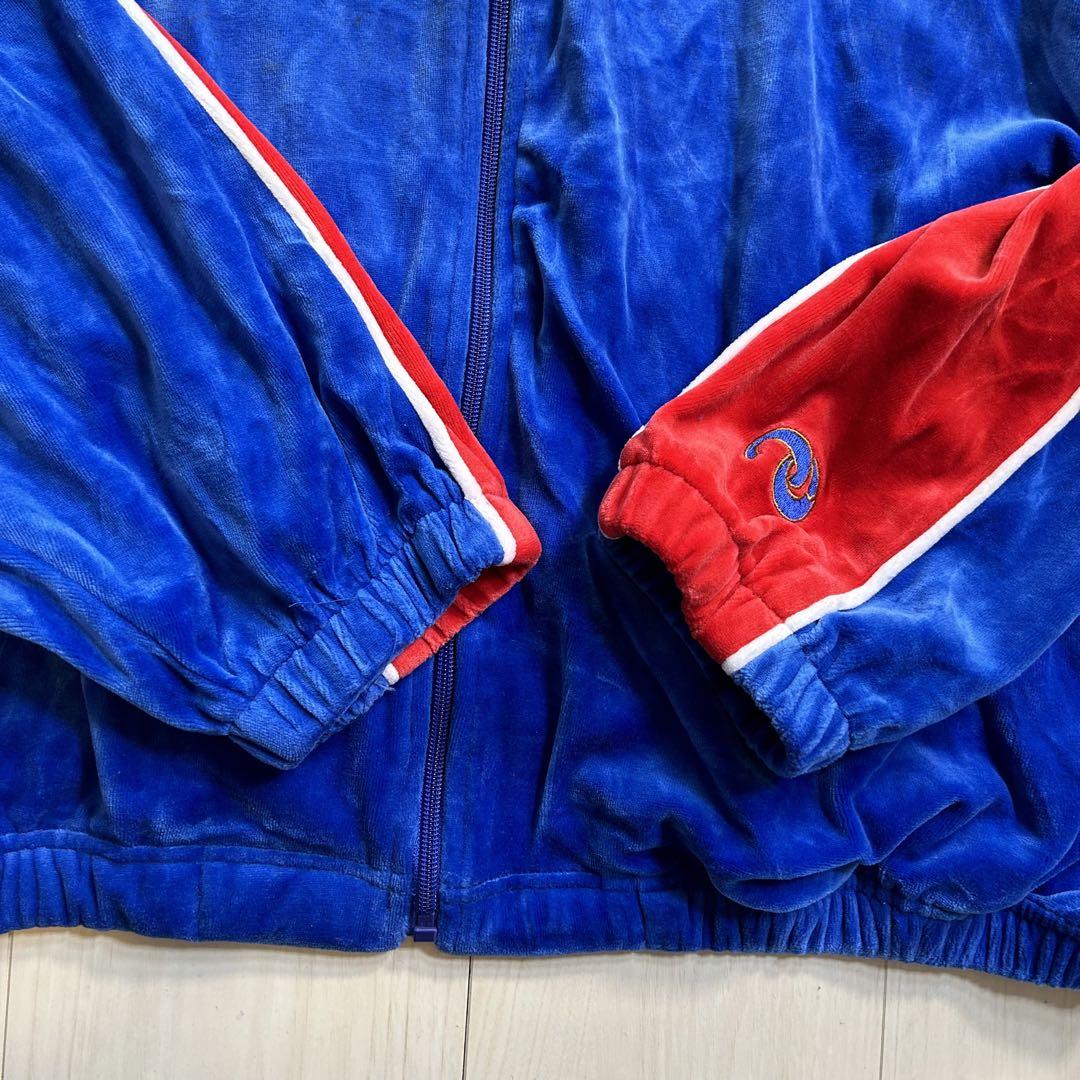 76ers ベロアジャージ スロウアップジャージ 2XL 刺繍NBAヒップ