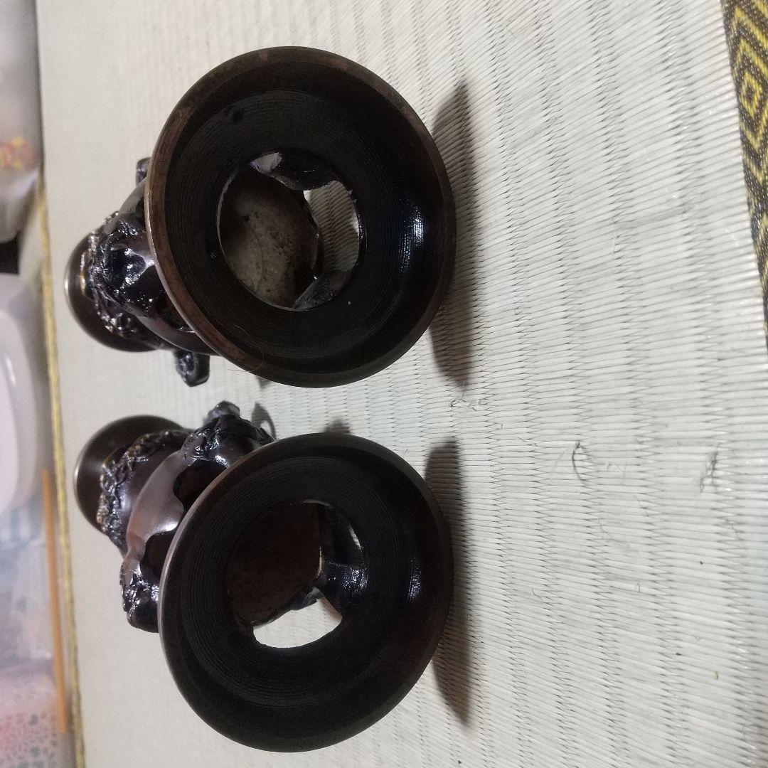 蝋燭立て 2個セット 仏具
