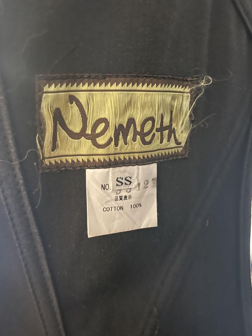 Nemeth オーバーオール 黒