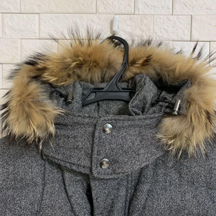 美品】ポールスミス ダウンジャケット メンズ グレー