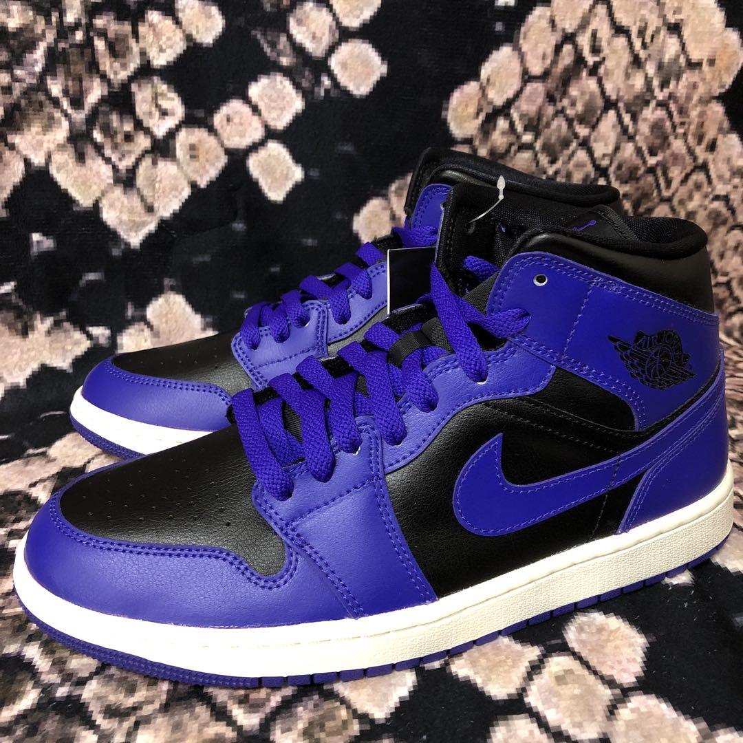 ラスト1点‼️ NIKE✨AIR JORDAN 1✨MID✨紫✨W27cm