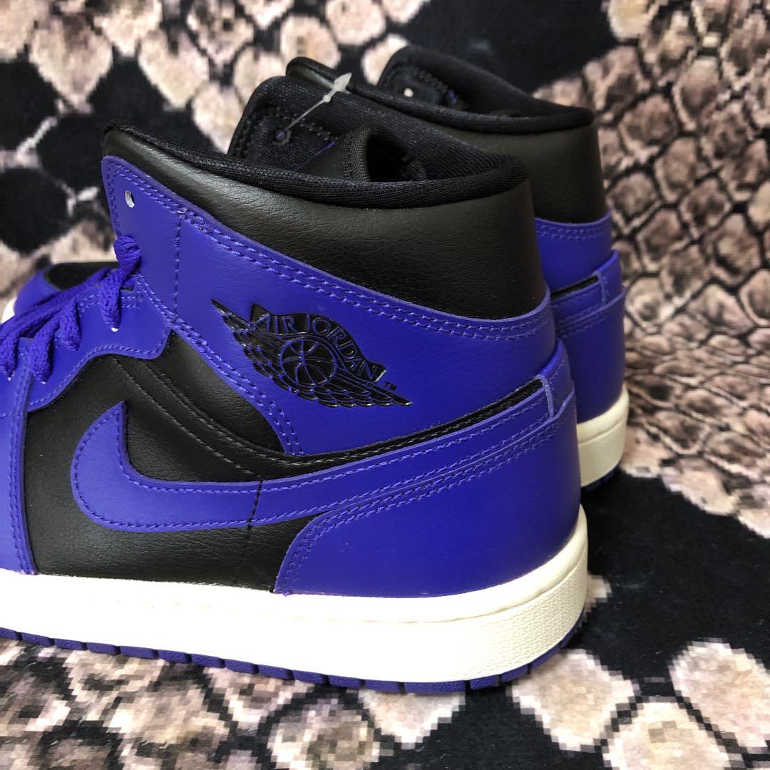 ラスト1点‼️ NIKE✨AIR JORDAN 1✨MID✨紫✨W27cm