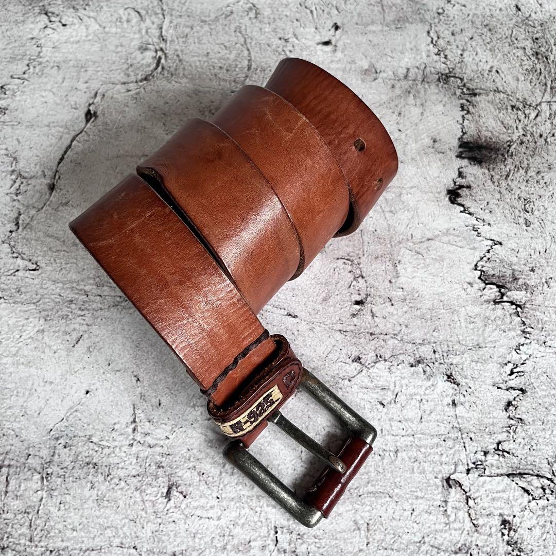 【カリフォルニア購入】Ruehl No.925 ヴィンテージ リアルレザーベルト