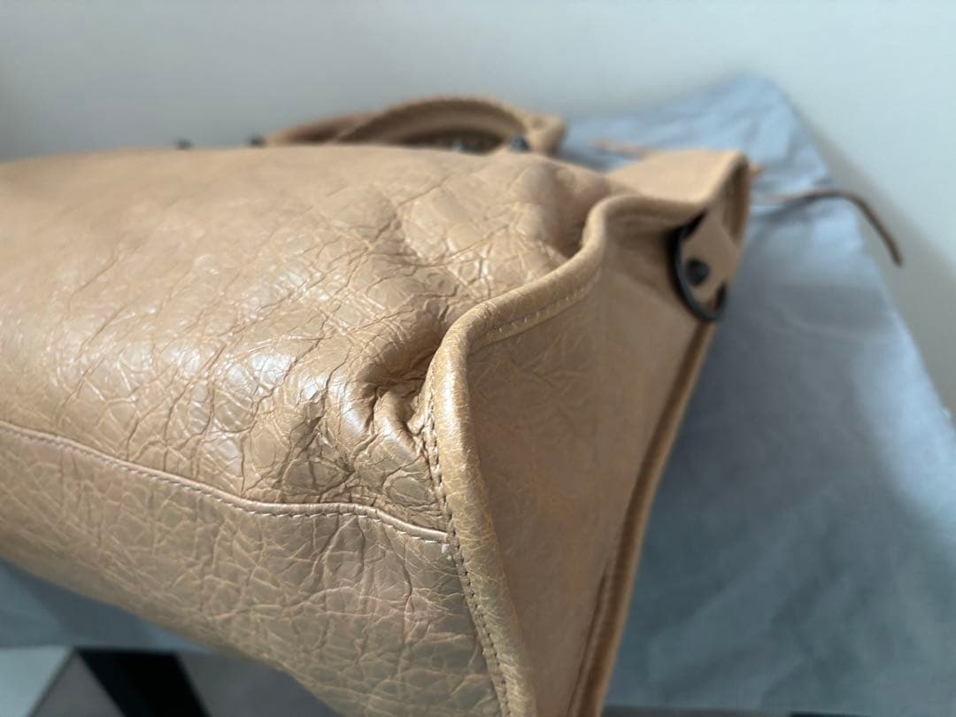 BALENCIAGA le city medium トートバッグ ベージュ BALENCIAGA le city medium トートバッグ ベージュ