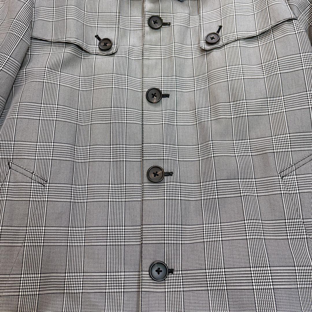 極美品】ポールスミス トレンチコート チェック柄 カシミヤ混 XL