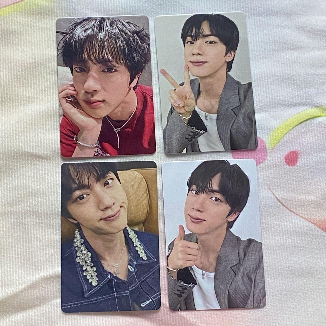 BTS韓国 RUNSEOKJIN_EP.TOUR JIN ジン 特典4枚 トレカ