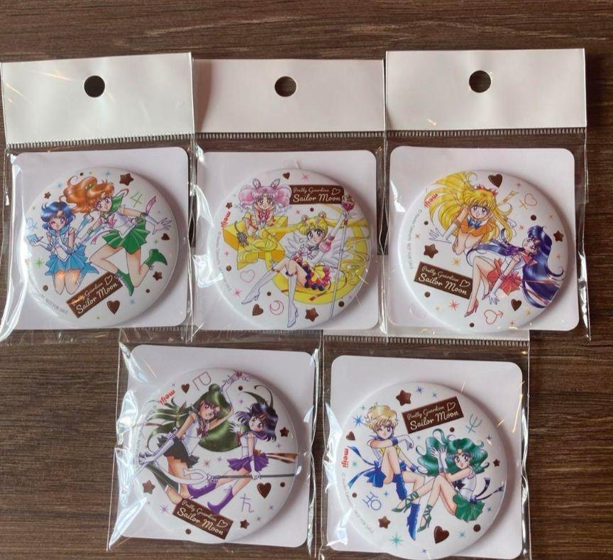 Amazon.co.jp: セーラームーン オリジナル缶ミラー 5個セット