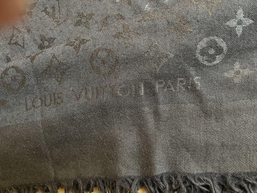 LOUIS VUITTON  ルイ・ヴィトン　ストール　ブラウン　大判