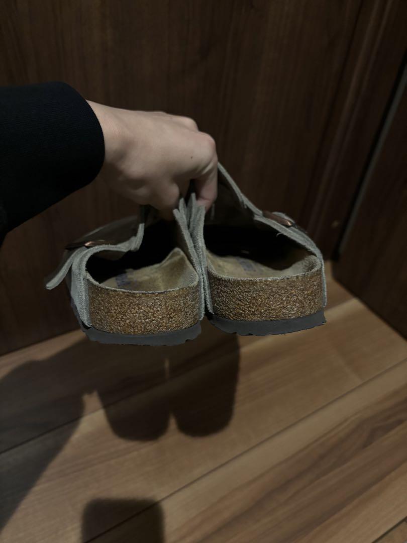 【極美品】箱付き BIRKENSTOCK Boston Taupe