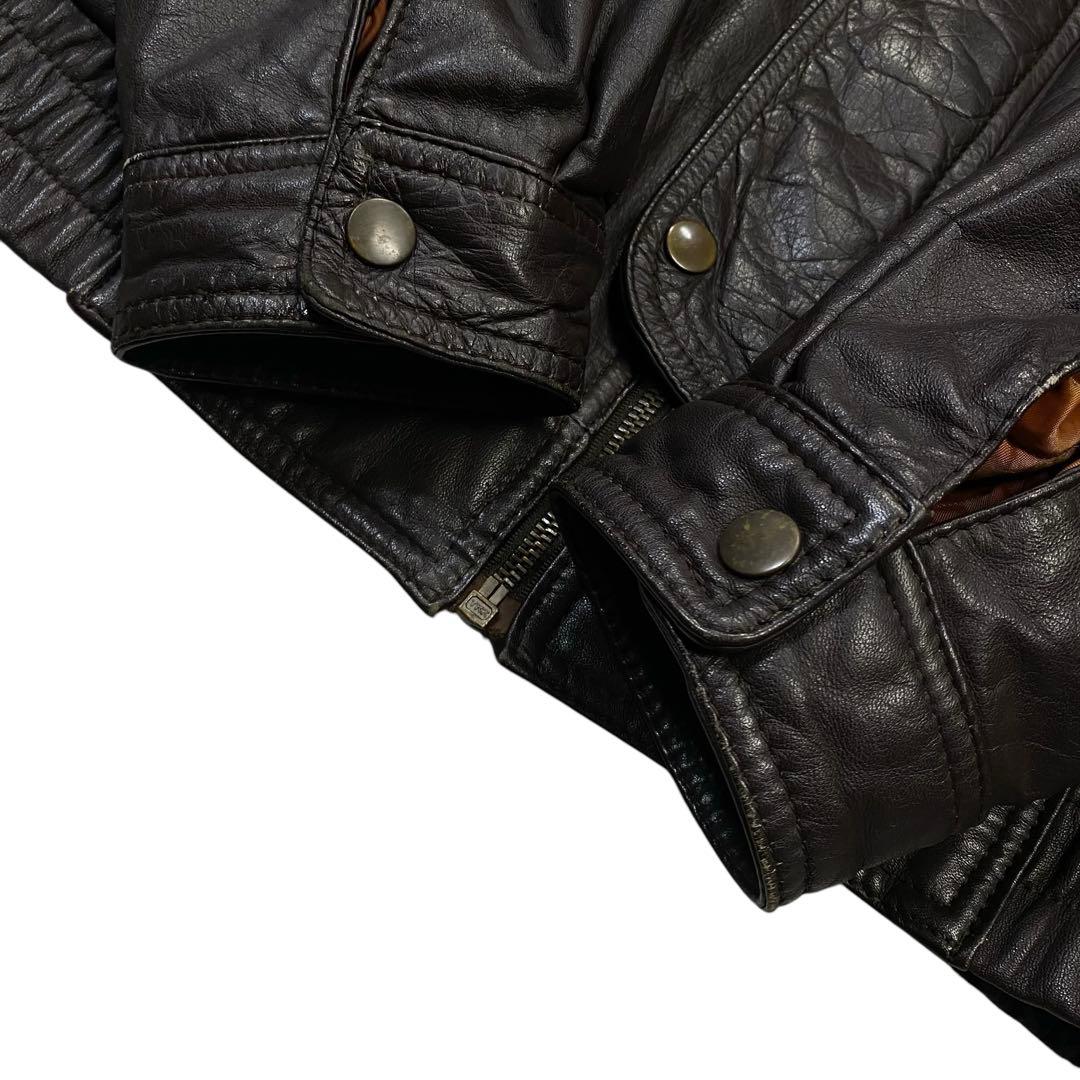 90's Vintage カウレザー ダッドジャケット メンズL