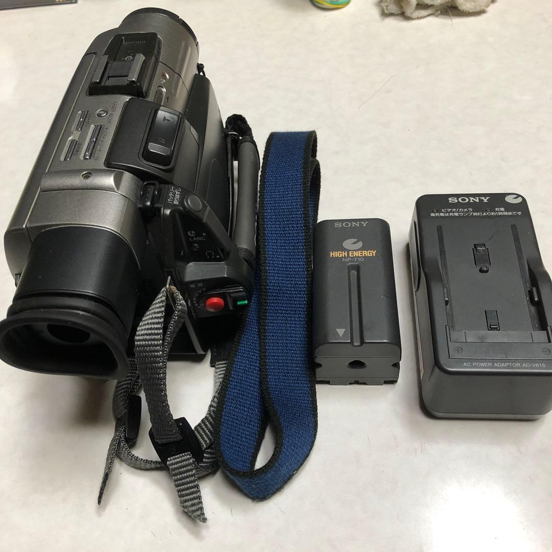 動作品 SONY miniDV ビデオカメラ DCR-TRV7 ② 素晴らしい価格 www