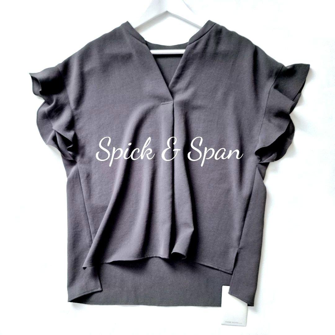 未使用 美品✨Spick & Span　大人気♡フレアスリーブスキッパーブラウス