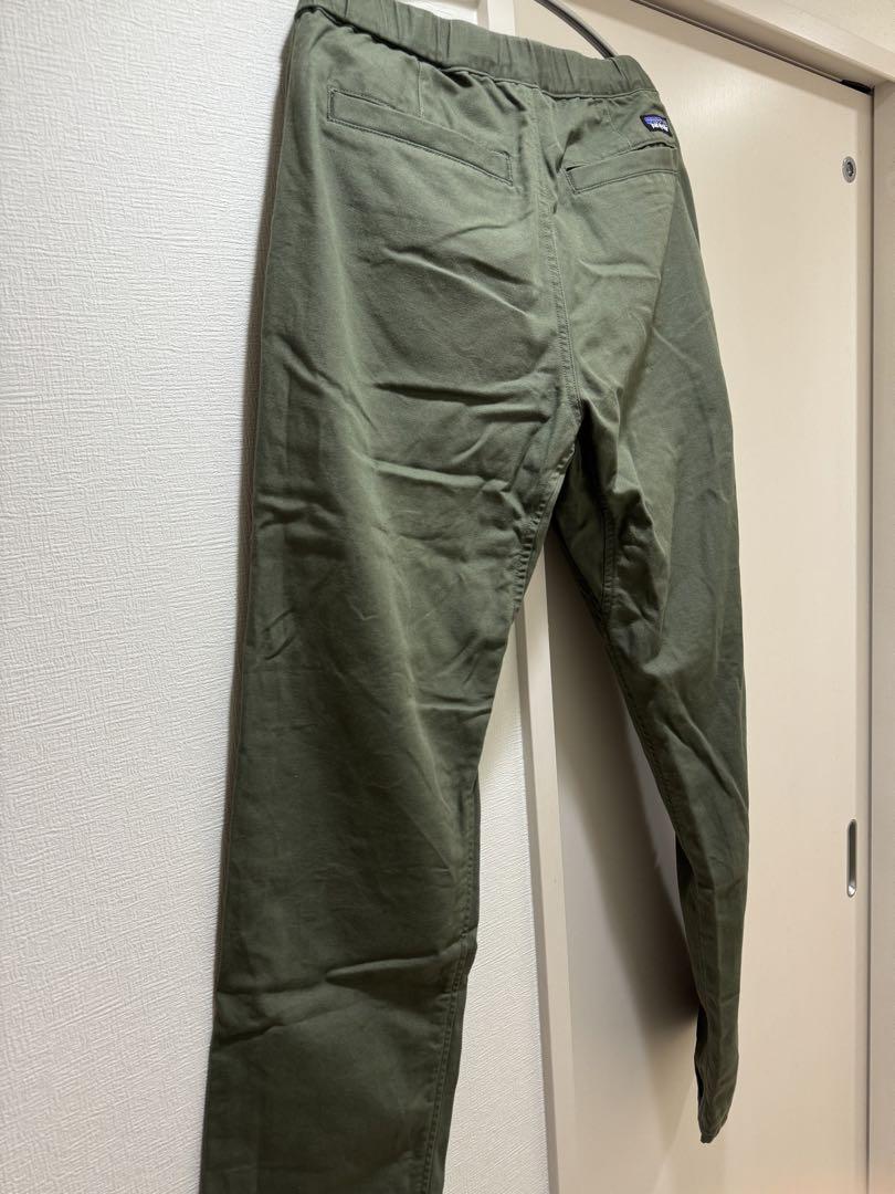 パタゴニア　オーガニックコットン　ギ　パンツ　オリーブ