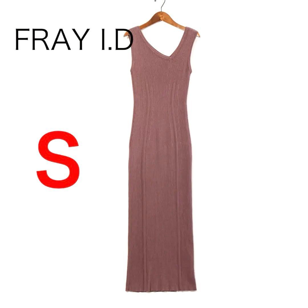 H2348-117◾️フレイアイディー　ノースリーブニットワンピース