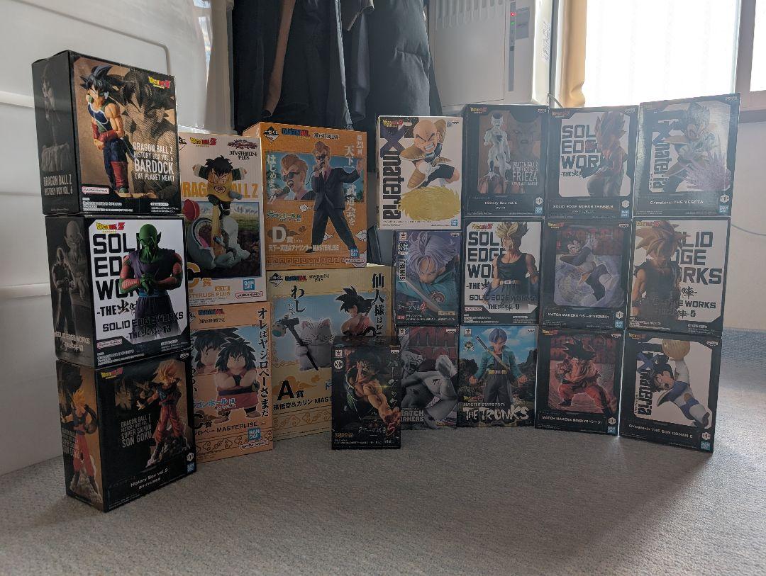 ドラゴンボール フィギュア 一番くじ　プライズ　20点セット
