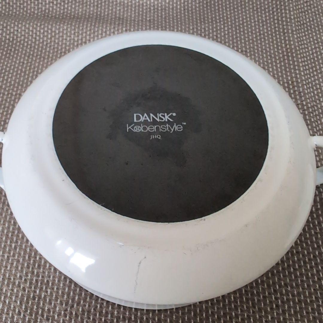 DANSK ダンスク コベンスタイル両手鍋18 ホワイト 調理器具