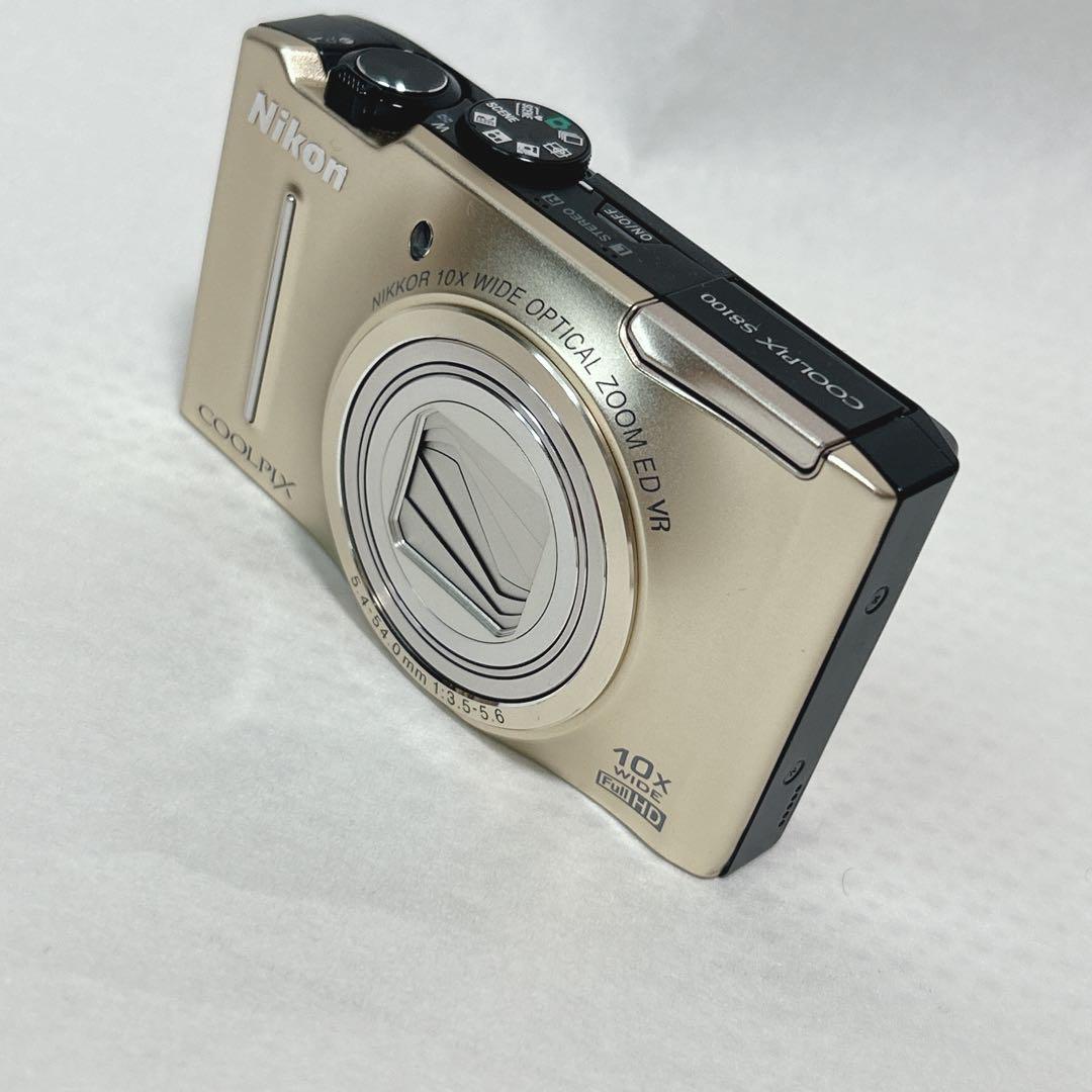 極美品　Nikon COOLPIX S8100 ゴールド