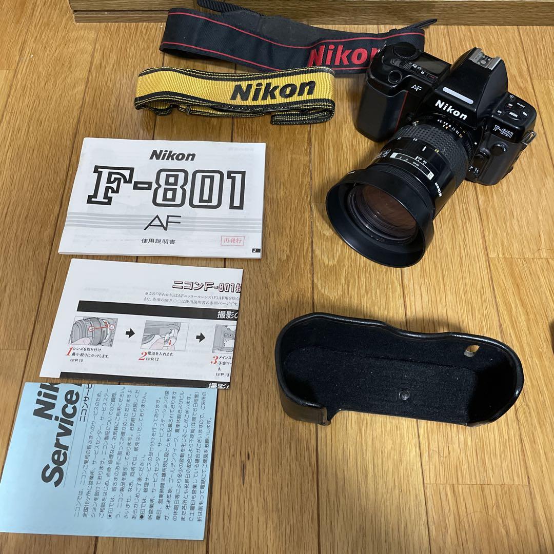 Nikon AF F-801 全部セット レンズ AF NIKKOR 28-85 Nikon AF F-801 全部セット レンズ AF NIKKOR 28-85 - メルカリ