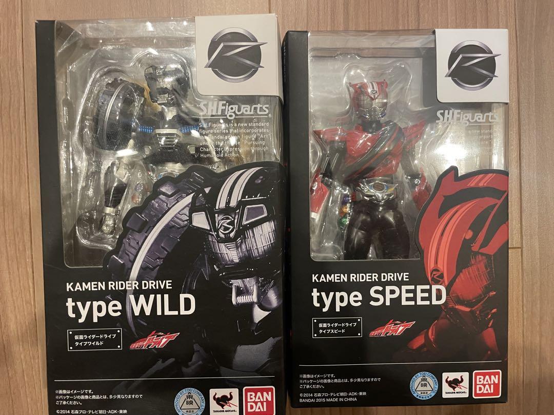 S.H.figuarts 仮面ライダードライブ タイプスピード ワイルドセット