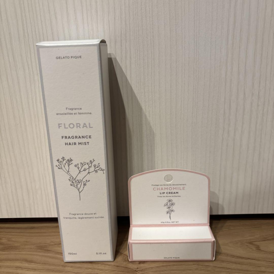 ジェラートピケヘアミスト&リップセット新品未使用