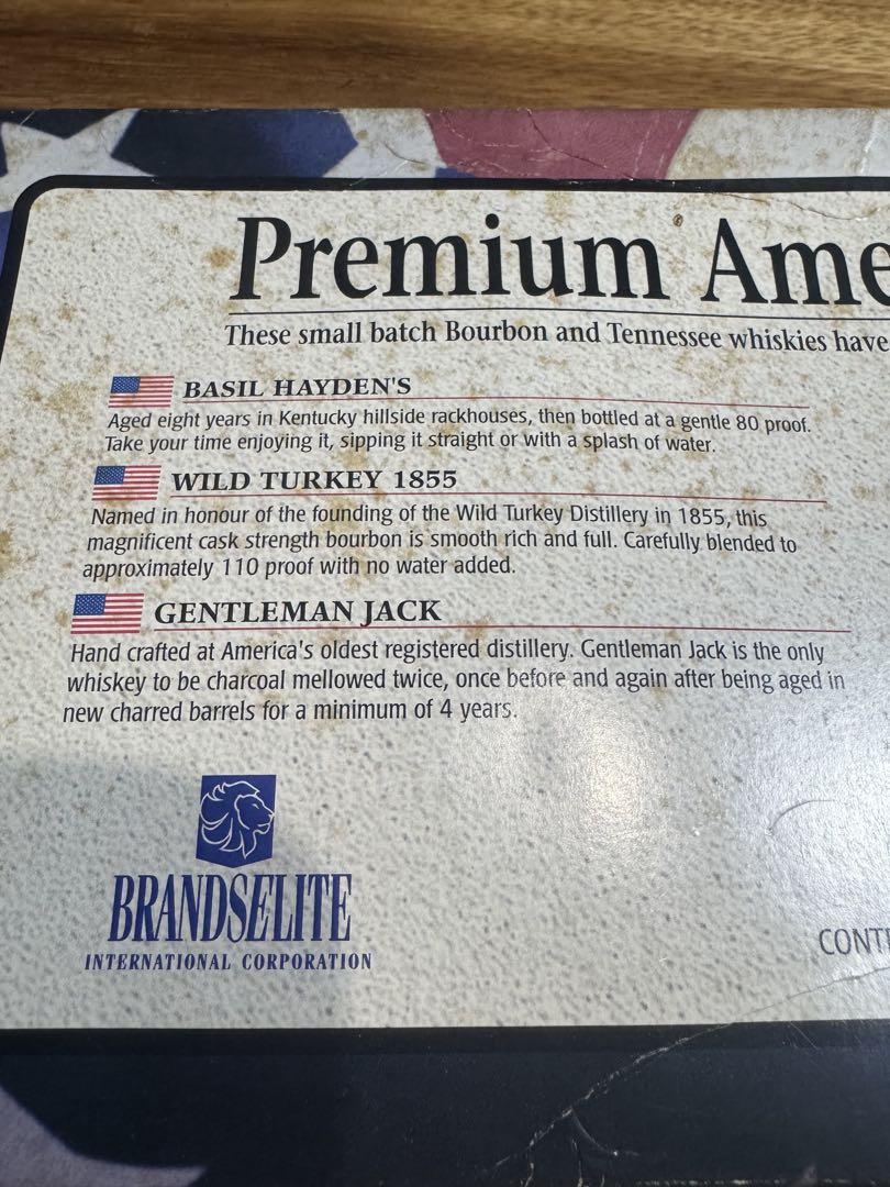 Premium American Whiskies セット　ミニボトル
