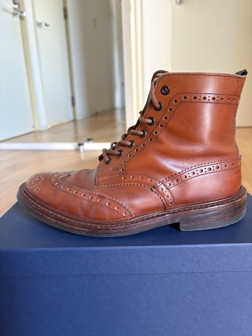 Tricker's ブラウン カントリーブーツ