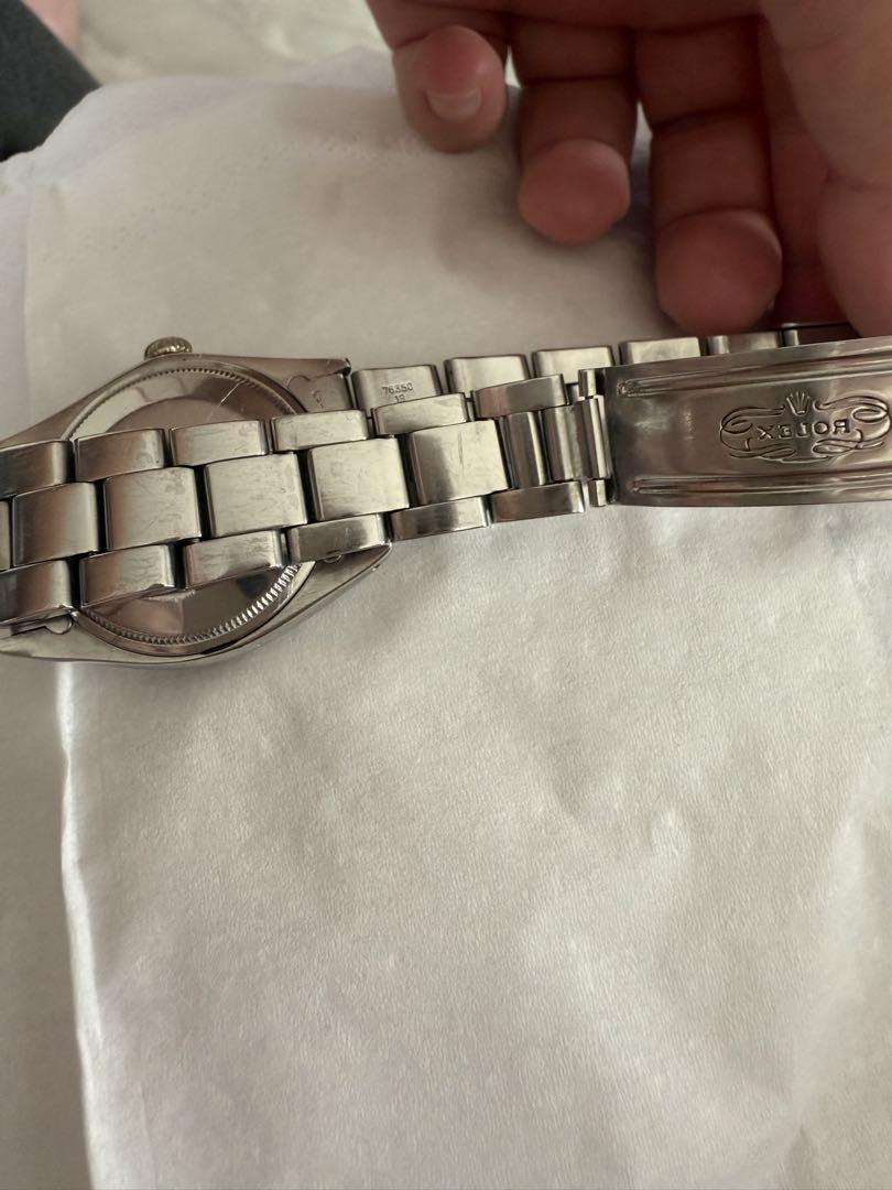 ロレックスROLEX 1500オイスターパーペチュアル デイト 自動巻き メンズ