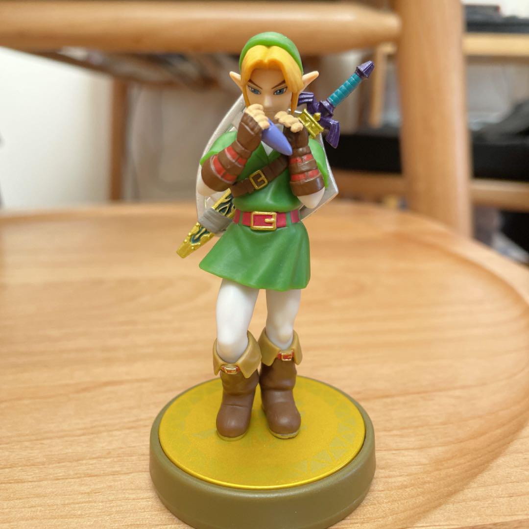 緊急入荷 ゼルダの伝説 amiibo リンク アミーボ 時のオカリナ 受注生産 ...