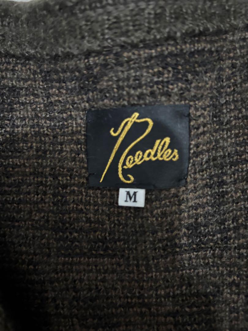 Needles モヘアカーディガン パピオン M