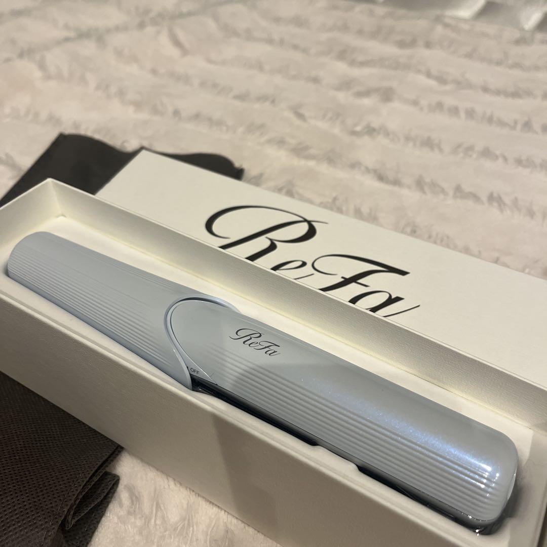 【最終お値下げ新品】ReFa ストレートヘアアイロン シルバー