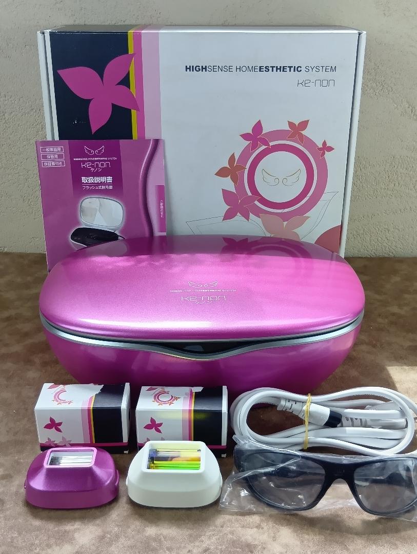 KE-NON NIPL-2080 脱毛器 ピンク 日本製 KE-NON NIPL-2080 脱毛器 ピンク 日本製