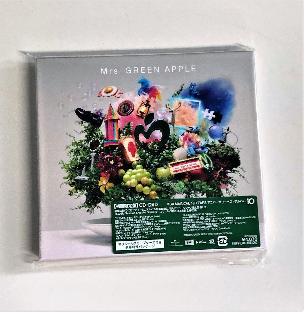Mrs. GREEN APPLE 10 初回限定盤 CD DVD - メルカリ